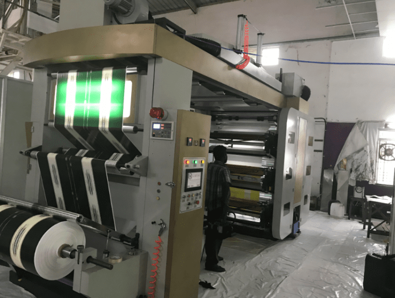 six-color high-speed flexographic printing machine
